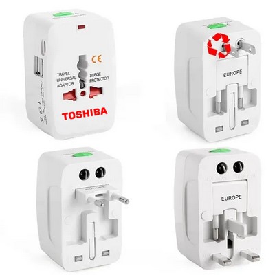 Universal AC Power Socket Plug International Travel Power Adapter