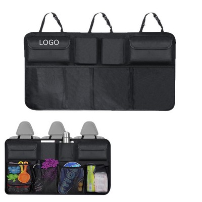 35" Hanging Backseat Trunk Organizer For SUV & Van