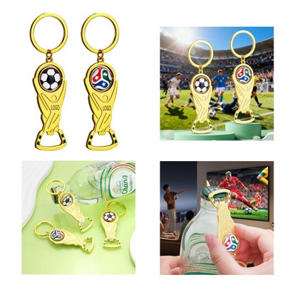 World Cup Bottle Opener W/Keychain