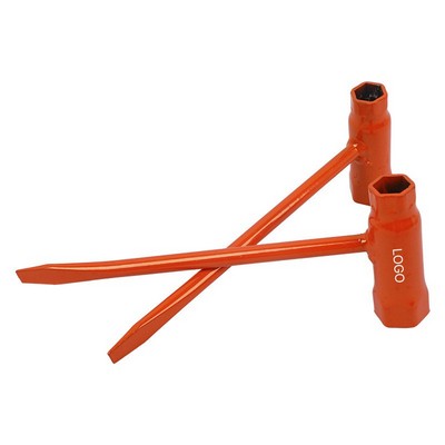 T-Handle Spark Plug Wrench 13mm & 19mm Multi-Functional Socket Tool Universal Chainsaw & Lawn