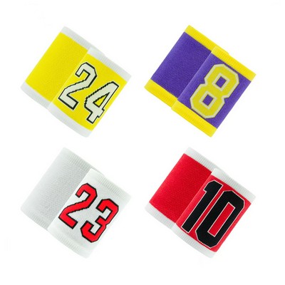 Elastic Performance Wristbands - Multi-Sport Cotton Support
