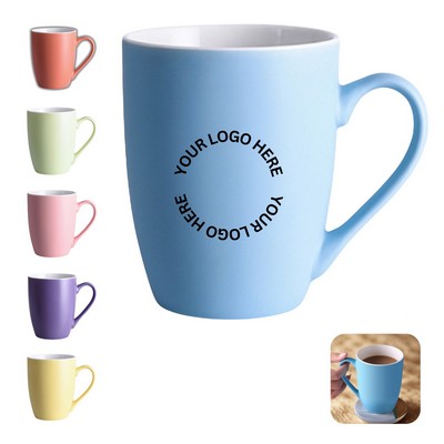 11.1 Oz Matte Ceramic Drum Mug