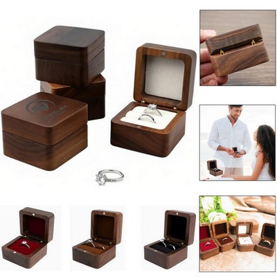 Walnut Jewelry Storage Box