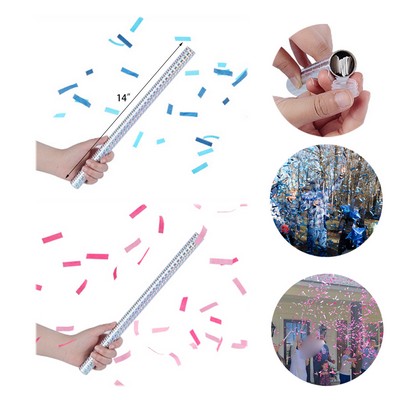Poppers Tissue Paper Confetti Flick Flutter Wands