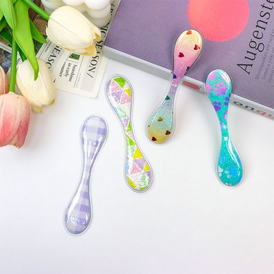 Double Sized PVC Magnetic Bookmark Book Page Clip