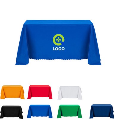 Premium 6' Dye Sublimated Flowing Table Throw