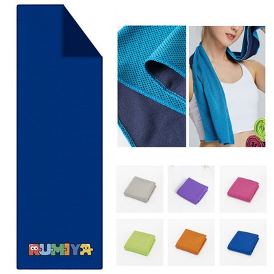 31 1/2" x 11 13/16" Cooling Polyester Towel