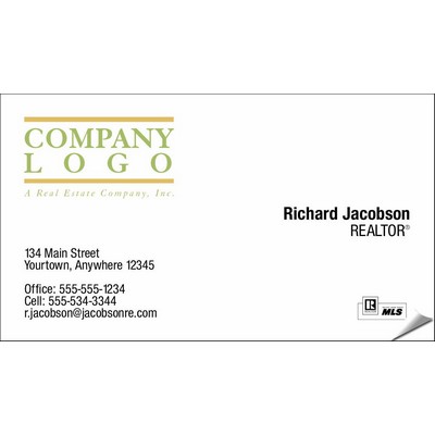 Full Color Business Card Labels (3 1/2"x2")