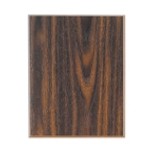 Walnut Finish Recognition Plaque w/Aluminum Plate (6"x 8")