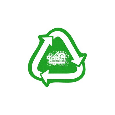 5" Standard Vinyl Recycle Arrows Jar Opener
