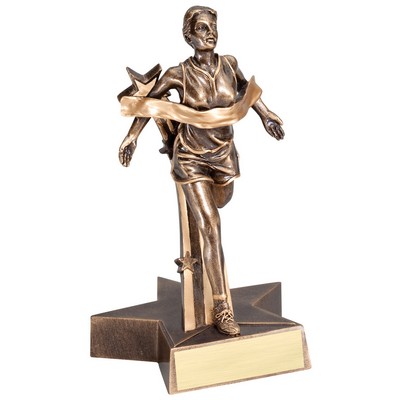 Track, Female - Billboard Resins -8"