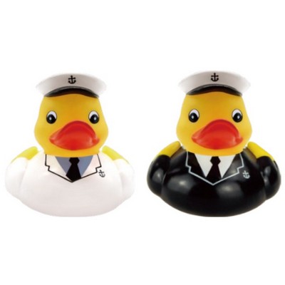 Rubber Sea Captain Duck
