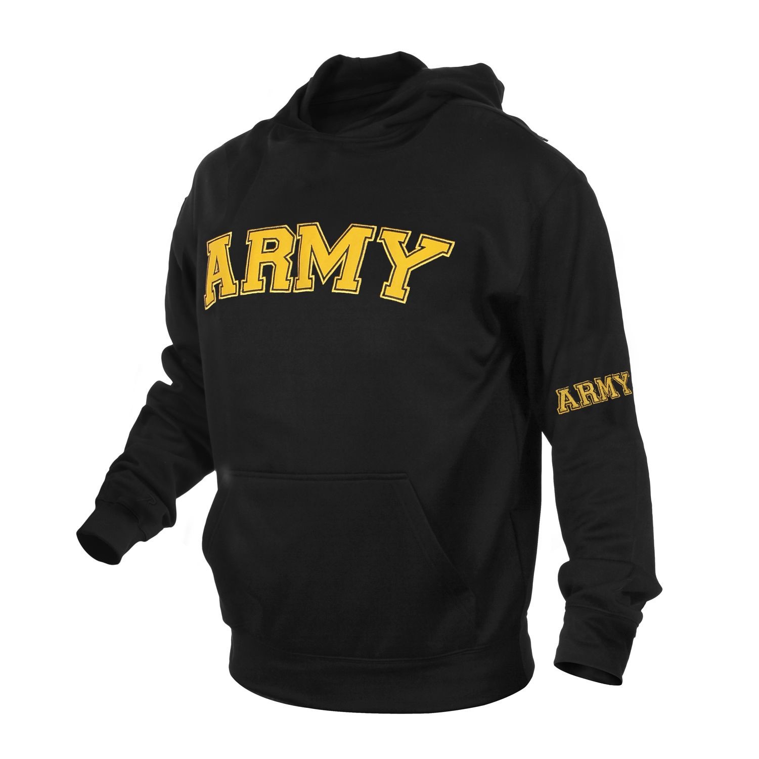 Black Army Pullover Hoodie (S to XL) - Alpha Impressions, Inc