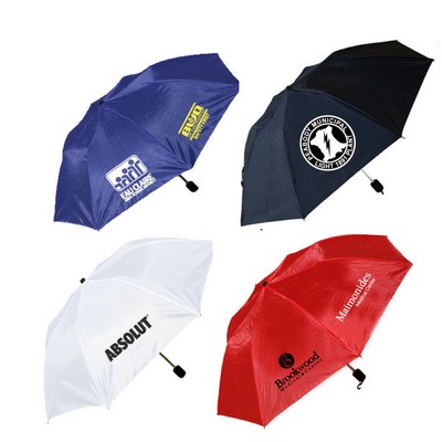 Foldable Umbrella - 40" Arc and Folds Into Compact 13"