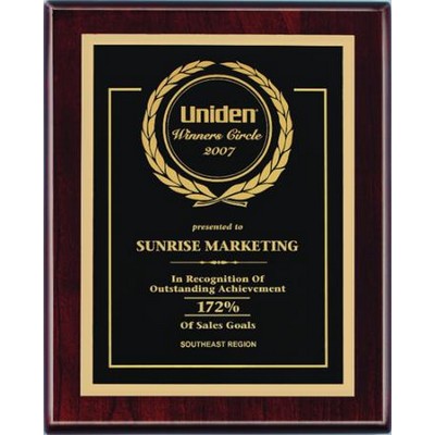 7" x 9" Piano Finish High Gloss in Rosewood