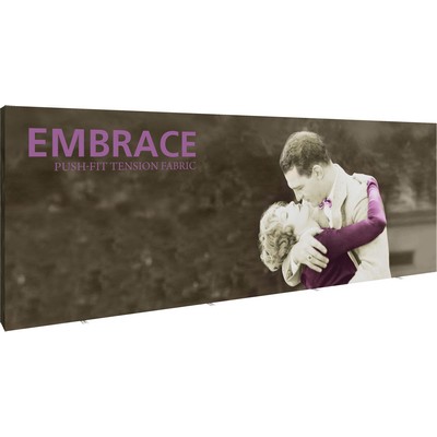 Embrace 20' Full Height Inline Display W/ Full Fitted Graphic