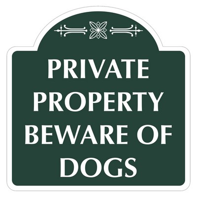 Plastic Sign | Custom | Die Cut Shape | .023" Thickness | 117 to 143 Sq In