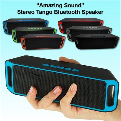 "Amazing Sound" Stereo Tango Bluetooth Speaker No Extra Tariff