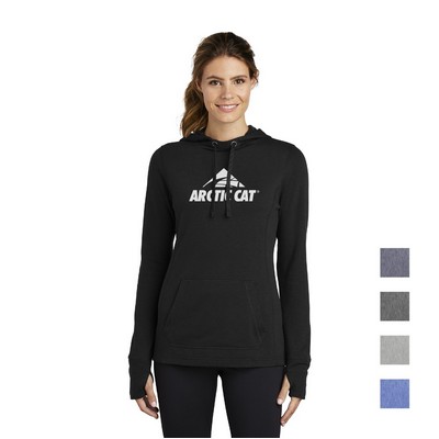 Sport-Tek ® Women's PosiCharge ® Tri-Blend Wicking Fleece Hooded Pullover