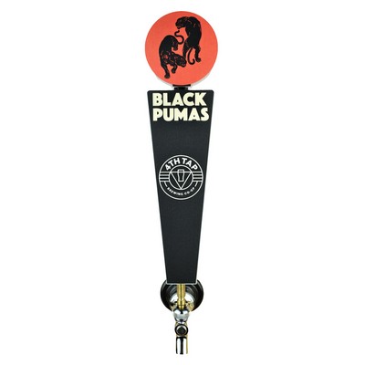 Acrylic Shape G Tap Handles And Tappers w/Removable Top