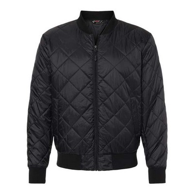Weatherproof® Men's HeatLast™ Quilted Packable Bomber Jacket