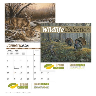 HotLine® Products Wildlife Collection Appointment Calendar - Stapled