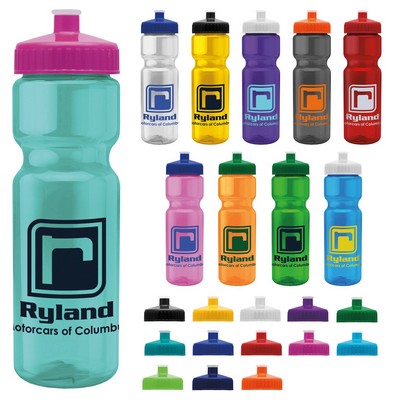 Garyline® Champ Transparent Color Bottle - 28 oz.