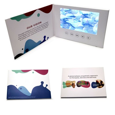 7" Video Greeting Brochure Card