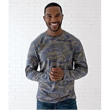 LAT Apparel® Men's Long Sleeve Fine Jersey T-Shirt