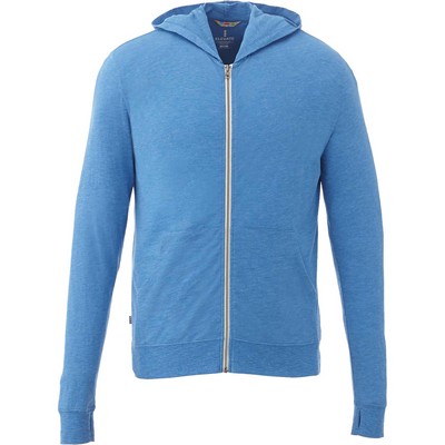 Men's GARNER Lightweight Knit Full Zip Hoodie with Thumb Holes