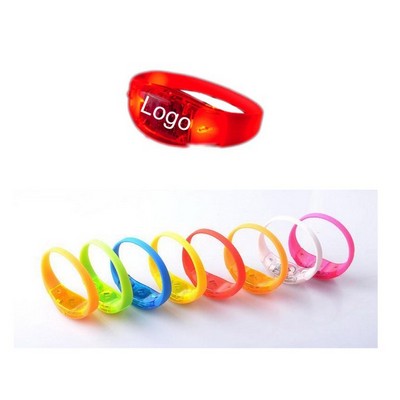 Motion Activated LED Silicone Bracelets