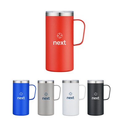 20 Oz. Vacuum Camp Mug w/Handle