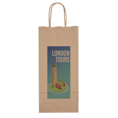 Eco Vino - Kraft-Brown Shopper - Chromatic