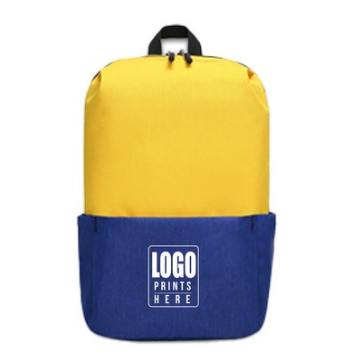 2 Tone Colors Laptop Backpack