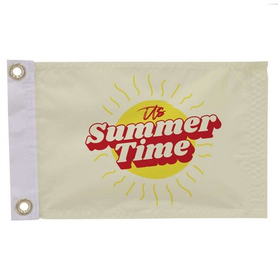 8" x 12" Polyester Flag Single-Sided