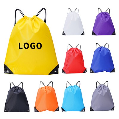 14" x 16" Oxford Cloth Drawstring Backpack