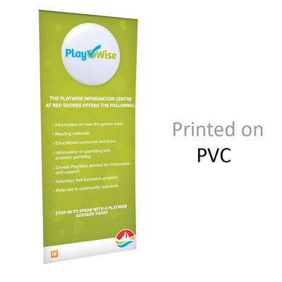 39" W x 82" H PVC Replacement Banner Only