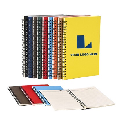 Soft Cover Kraft Spiral Notebook Journal