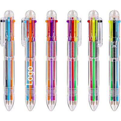 6-in-1 Multicolor Ballpoint Pen