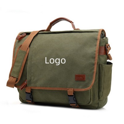 Messenger Bag For Men Retro-15.6"