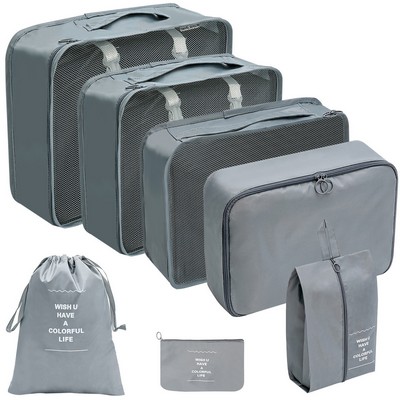 7pcs Packing Cube Luggage Organizers