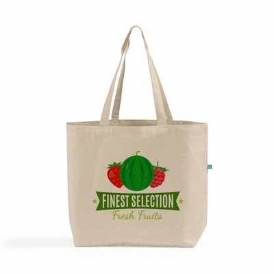 Recycled Trader's Canvas Tote Bag