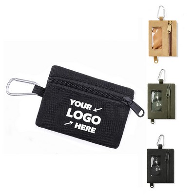 Portable Oxford Wallet With Window