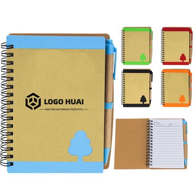 Hollow Tree Notepad W/ Pen