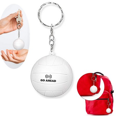 Volleyball Stress Reliever Key Chain