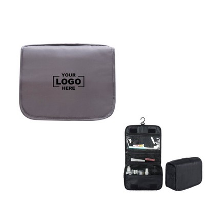 Hanging Cosmetic Organizer Toiletries Bag with Hook.