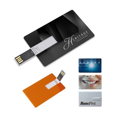 Credit Card Shaped USB Drive 8GB