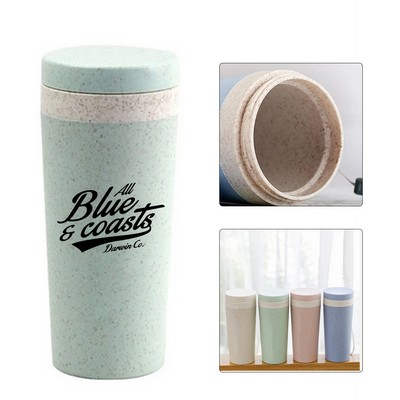 10oz Wheat Straw Travel Tumbler