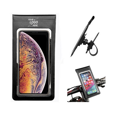 Waterproof Bike Phone Mount Bag for Mountain Biking
