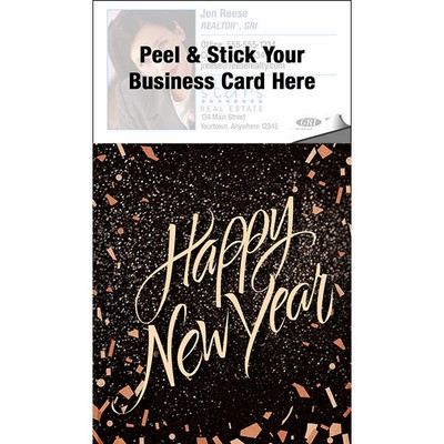 12-Month Calendar Magnet Pad - Tear-Off with Blank White Envelopes